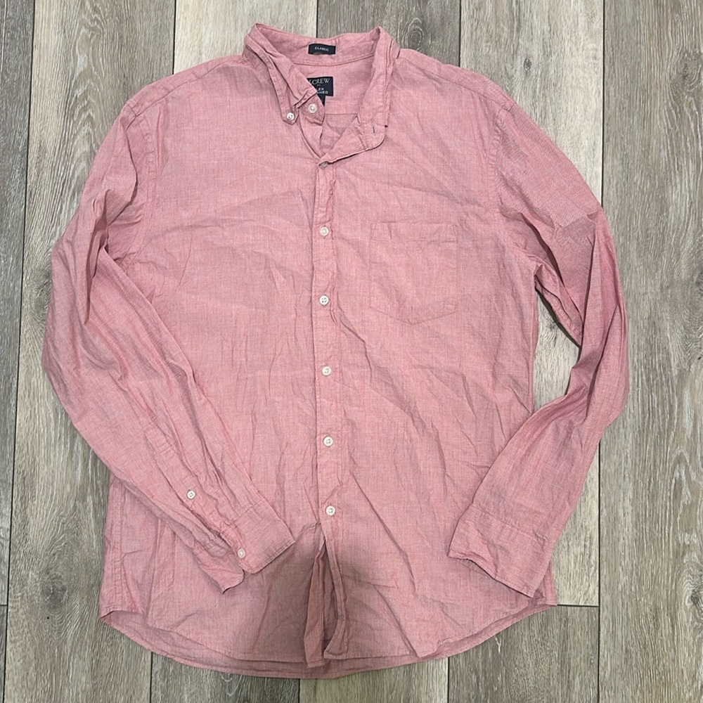 J crew flex washed shirt